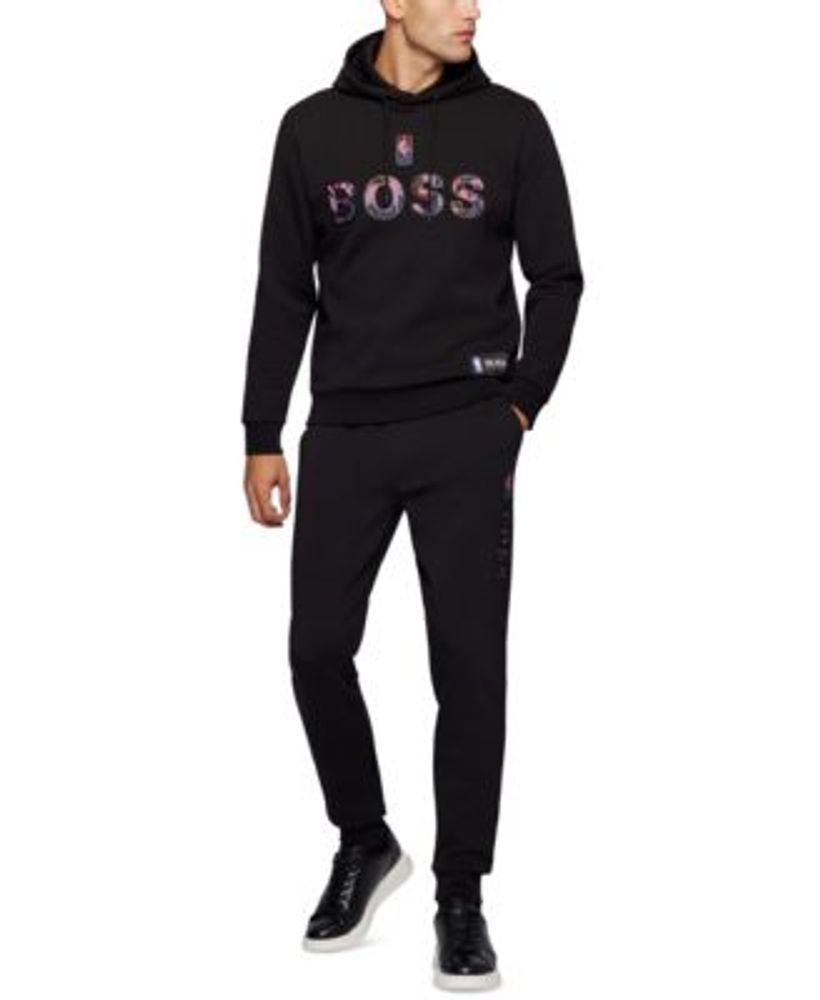 BOSS Zone NBA Sweatshirt Grey