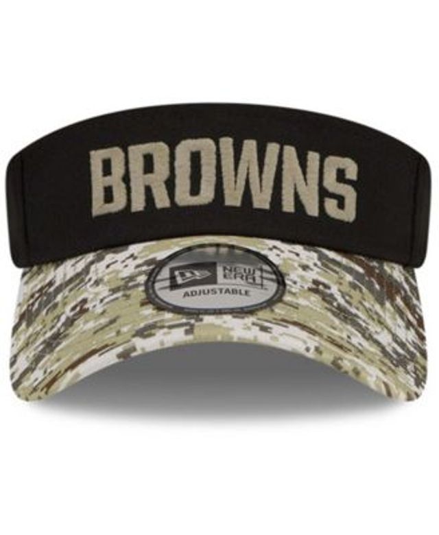 Men's Cleveland Browns New Era Brown/Black 2021 NFL Sideline Road