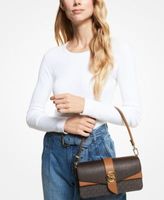 Michael Kors Logo Greenwich Small Convertible Shoulder Bag - Macy's