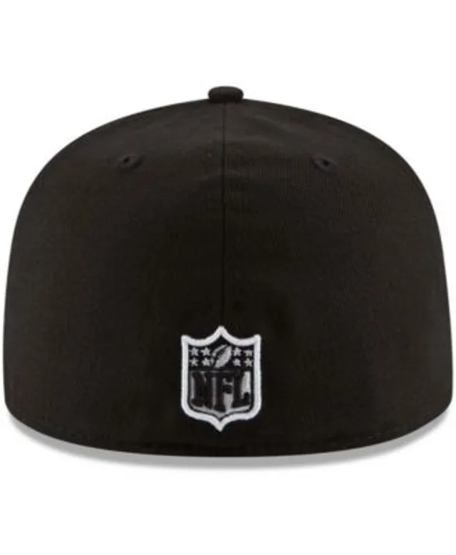 Philadelphia Eagles New Era B-Dub 59FIFTY Fitted Hat - Black