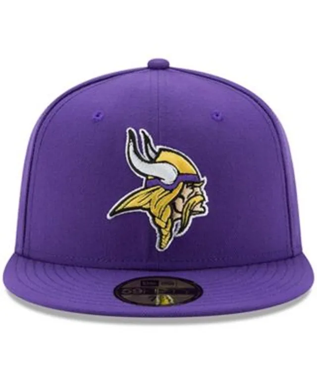 New Era Men's X Staple Purple, Gold Minnesota Vikings Pigeon 59Fifty Fitted  Hat