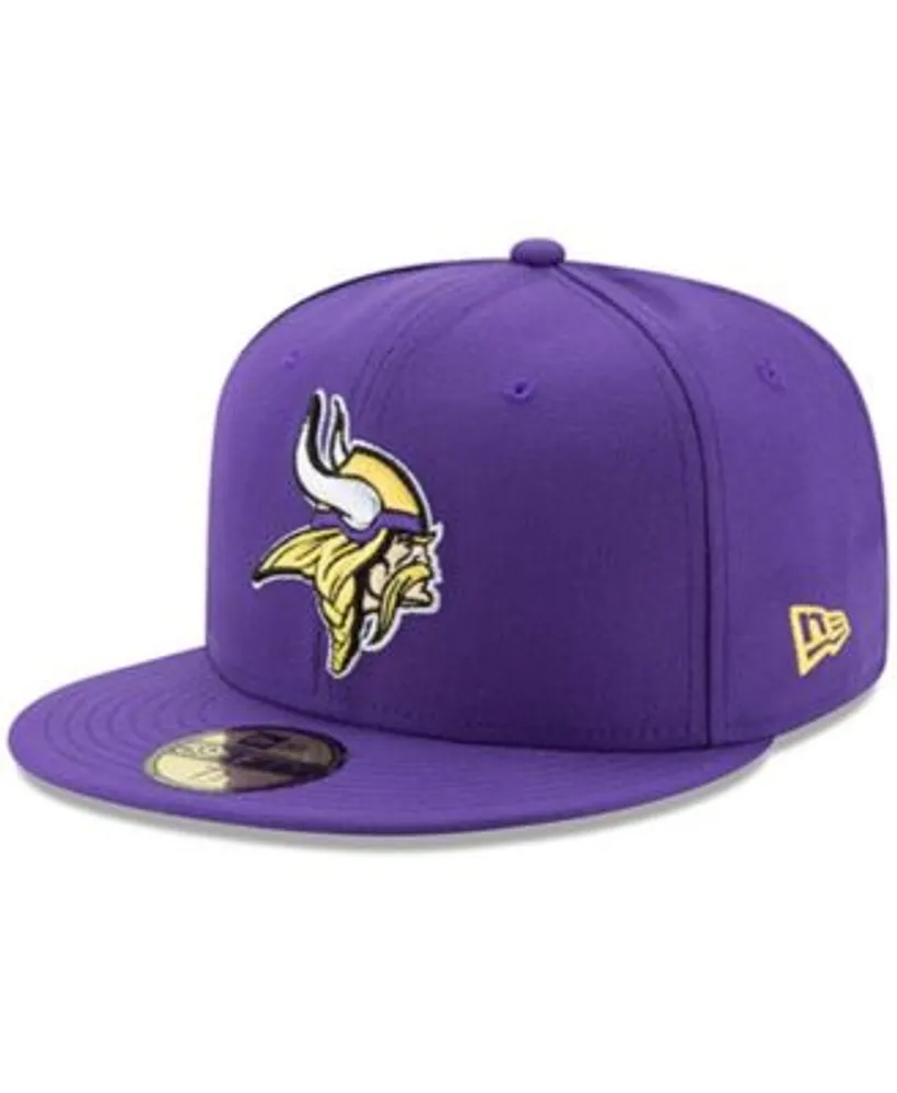 New Era Men's Purple Minnesota Vikings Omaha 59FIFTY Fitted Hat