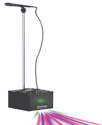 CLOSEOUT! Karaoke Speaker with Microphone Stand and Microphone