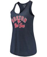 Profile Women's Navy Detroit Tigers Plus Size Racerback Tank Top