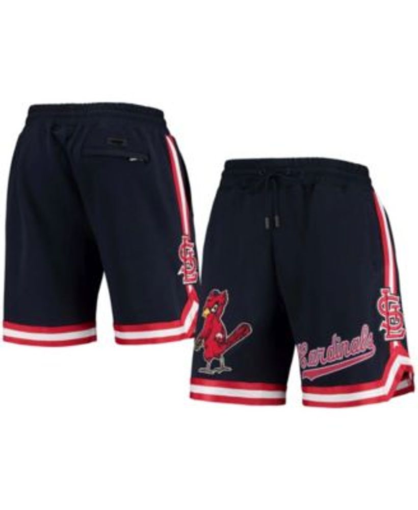 Men's Navy St. Louis Cardinals Big & Tall French Terry Shorts