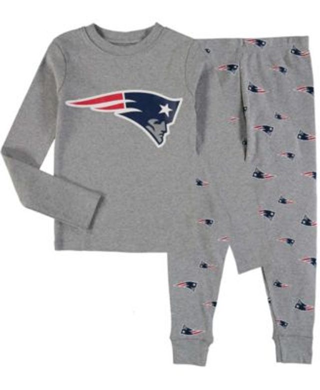 Outerstuff Youth Heathered Gray Houston Texans Long Sleeve T-Shirt & Pants  Sleep Set