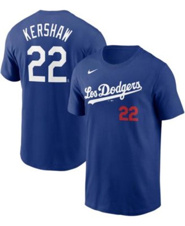 Toddler Los Angeles Dodgers Clayton Kershaw Nike Royal Player Name & Number  T-Shirt