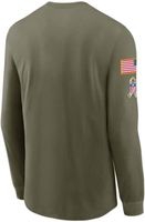 Pittsburgh Steelers Nike 2021 Salute To Service Performance Long Sleeve  T-Shirt - Olive