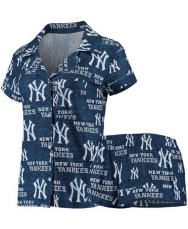 pleegouders trek de wol over de ogen koelkast Concepts Sport Women's Navy New York Yankees Plus Size T-shirt and Flannel  Pants Sleep Set | Dulles Town Center