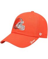 Women's '47 Tan Cleveland Browns Bagheera Clean Up Allover Adjustable Hat