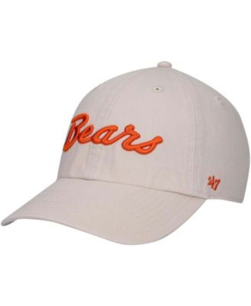 Lids Chicago Bears '47 Sidestep Clean Up Adjustable Hat - Cream/Navy