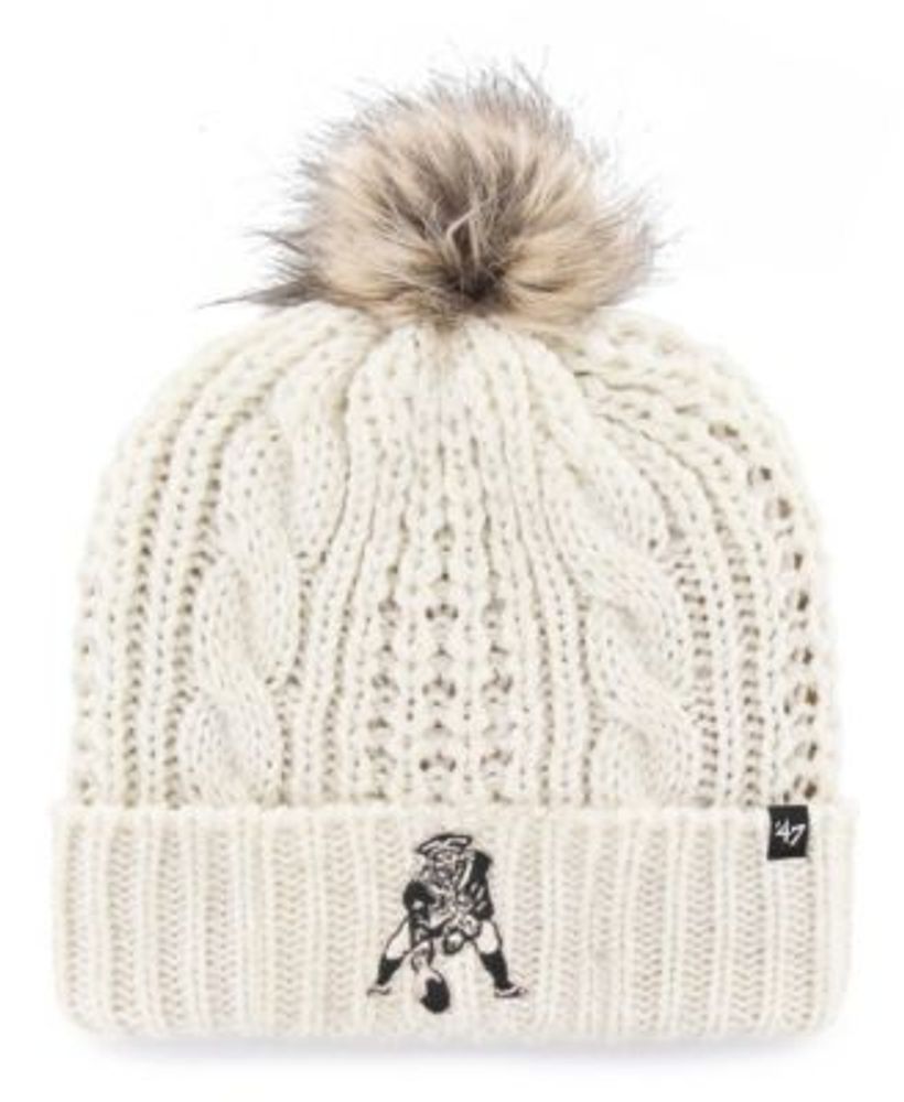 Philadelphia Eagles '47 Women's Meeko Historic Logo Cuffed Knit Hat - Cream