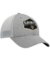 Men's '47 Heathered Gray/Black New Orleans Saints Motivator Flex Hat