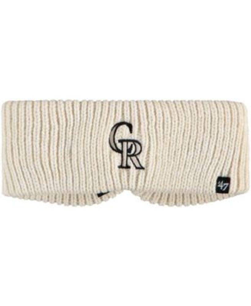 Women's Cream Colorado Rockies Meeko Knit Headband