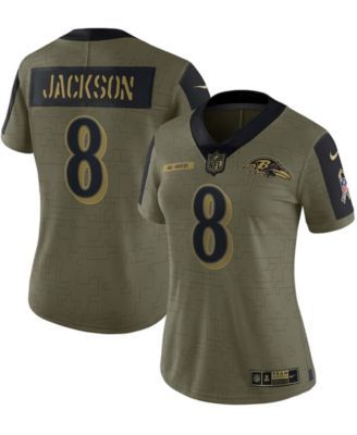 Women's Nike Josh Allen Brown Buffalo Bills 2023 Salute to Service Limited Jersey Size: Medium