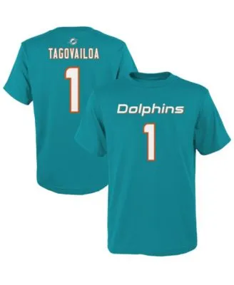 Nike Toddler Boys and Girls Tua Tagovailoa Aqua Miami Dolphins Game Jersey  - Macy's