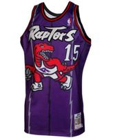 Mitchell & Ness Vince Carter Toronto Raptors 1998/99 Throwback Authentic  Jersey - Purple