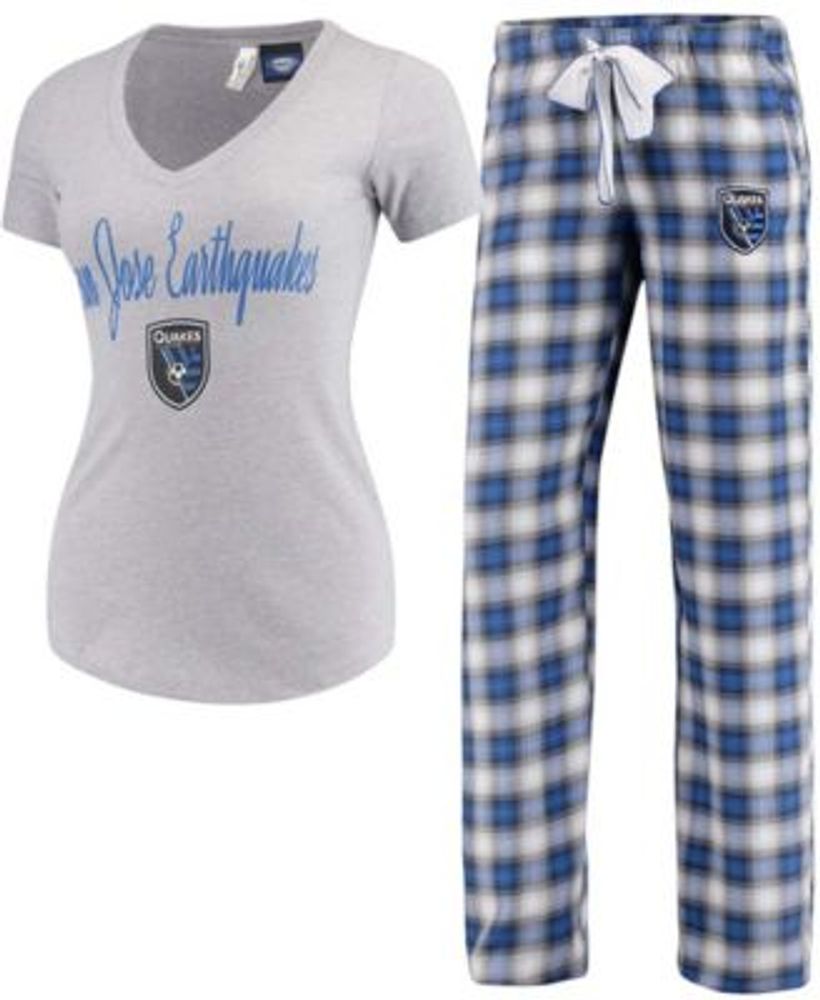 Women's Concepts Sport Navy/Gray Vancouver Canucks Accolade Flannel Pants