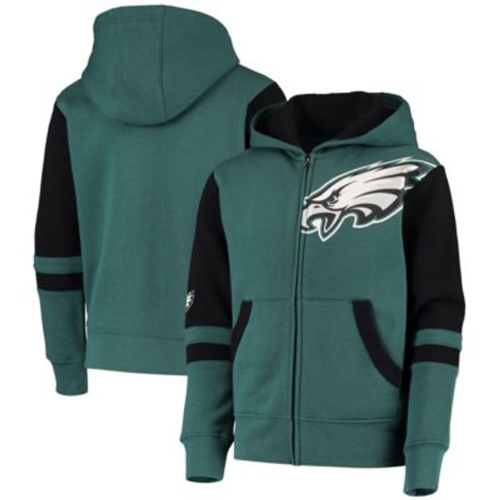 Philadelphia Eagles Preschool Fan Gear Primary Logo Pullover Hoodie -  Midnight Green