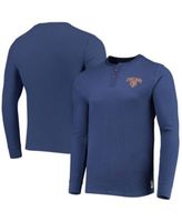 Lids Chicago Bears Junk Food Thermal Henley Long Sleeve T-Shirt - Navy