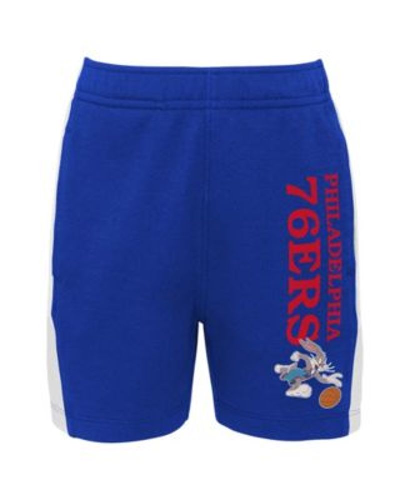 Outerstuff Youth Boys and Girls Royal Kansas City Royals 7th Inning Stretch  Shorts