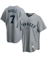 Men's New York Yankees Mickey Mantle Nike Navy Cooperstown Collection Name  & Number T-Shirt