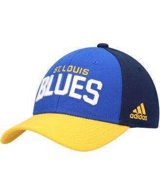 Men's adidas White St. Louis Blues Local Coach Flex Hat