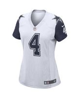 Men's Nike Dak Prescott White Dallas Cowboys Alternate Game Jersey