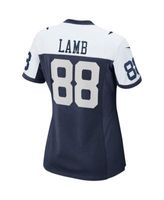 Men's Nike CeeDee Lamb Navy Dallas Cowboys Alternate Game