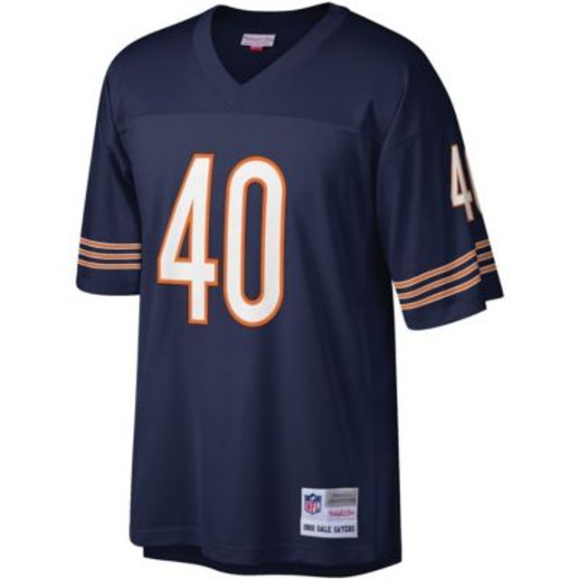 Men's Mitchell & Ness Mike Singletary Navy Chicago Bears Legacy Replica  Jersey 