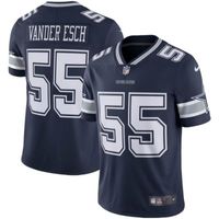 Men's Nike Leighton Vander Esch Dallas Cowboys White Color Rush Vapor Limited Jersey Size: Medium