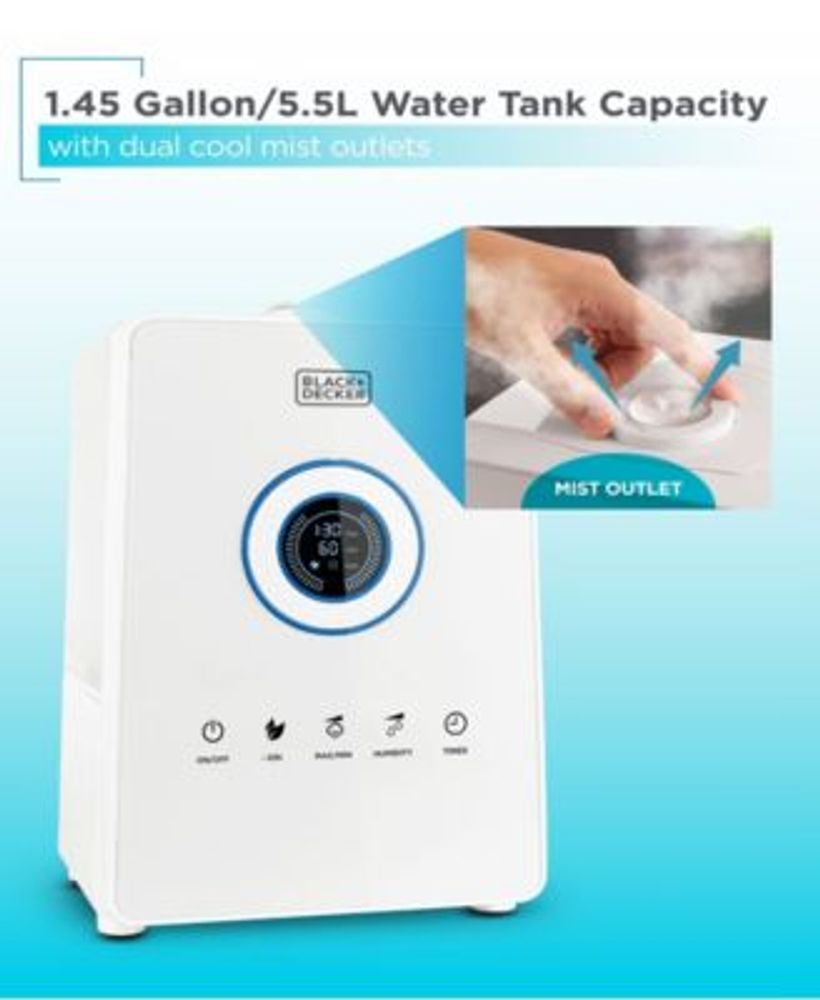 5.5L Ultrasonic Humidifier with Dual Outlets