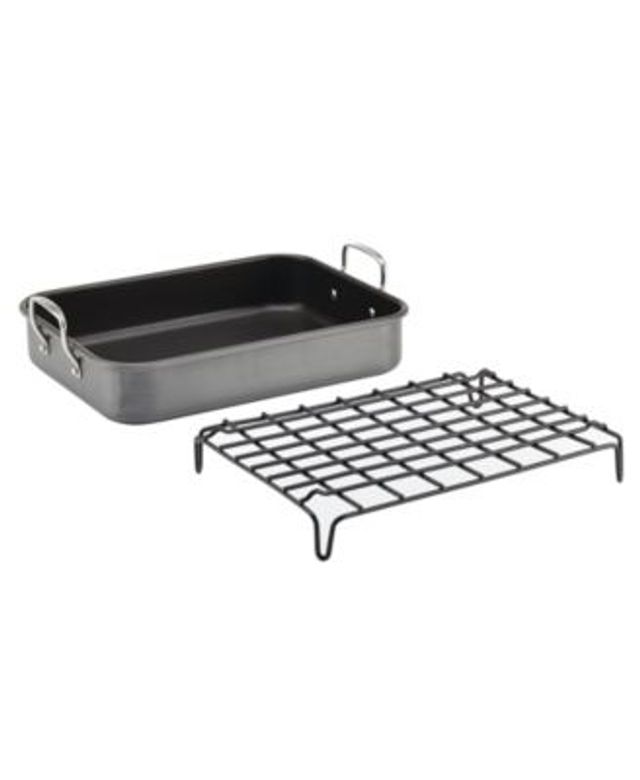 Circulon Nonstick Bakeware 17 x 13 Roaster with U-Rack 