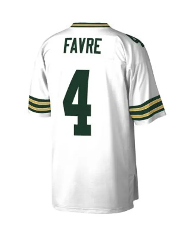 Brett Favre Green Bay Packers Mitchell & Ness Retired Player Name & Number  Mesh Top - Black