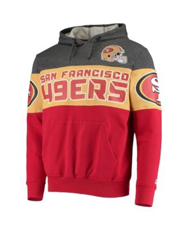 Starter Ravens Extreme Fireballer Pullover Hoodie - Men's