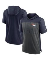 Men's Nike Heather Navy Denver Broncos Team Tri-Blend T-Shirt Size: Medium