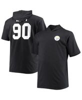 Lids Chase Claypool Pittsburgh Steelers Fanatics Branded Name & Number  Tri-Blend Hoodie T-Shirt - Heathered Black