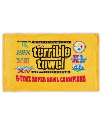 Myron Cope's Official Pittsburgh Steelers Terrible Towel BLACK