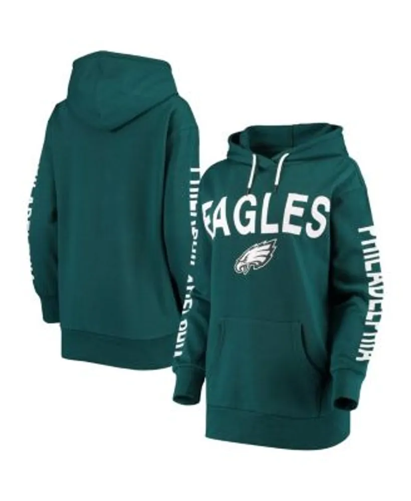 Women's G-III 4Her by Carl Banks White/Black Philadelphia Eagles