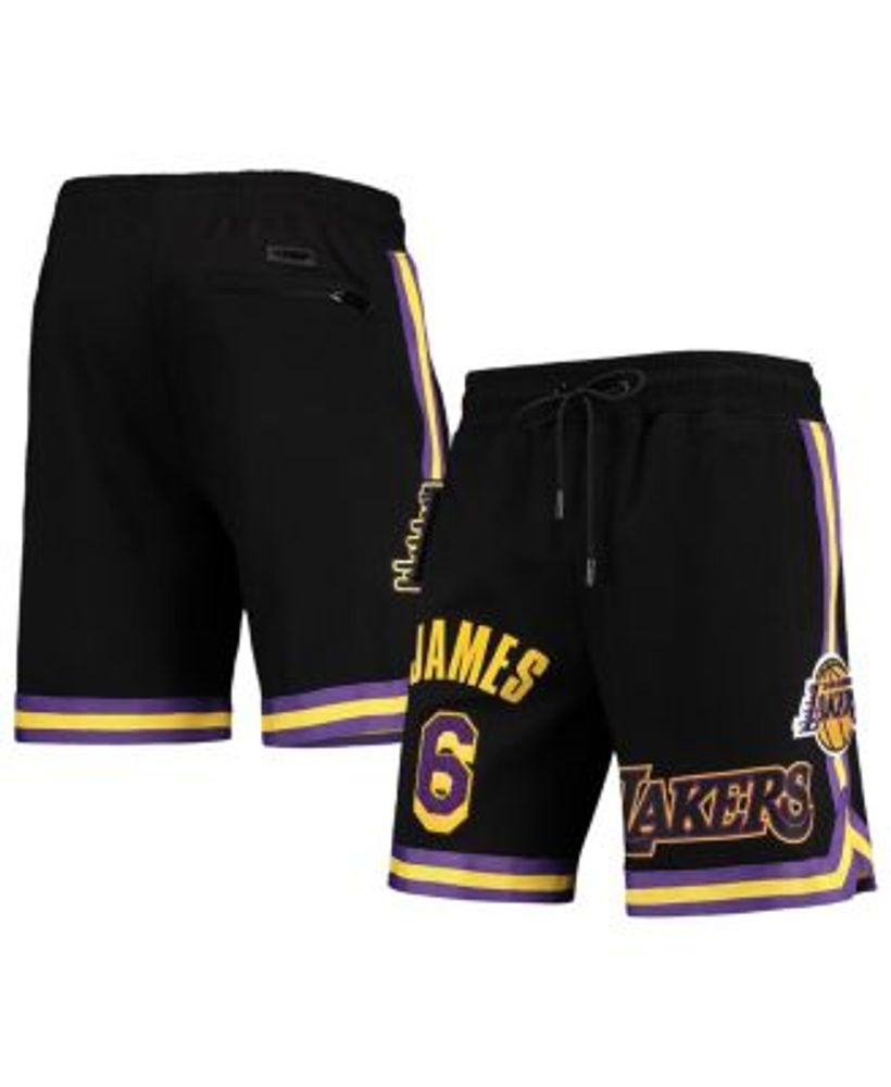 Nike Gold Los Angeles Lakers 75th Anniversary Courtside Fleece Shorts