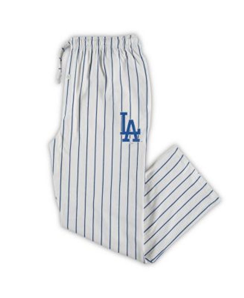 Men's Concepts Sport White/Royal New York Mets Big & Tall Pinstripe Sleep Pants