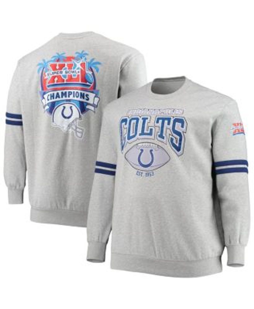 Chicago Bears Mitchell & Ness Youth Allover Pullover Sweatshirt - Heat