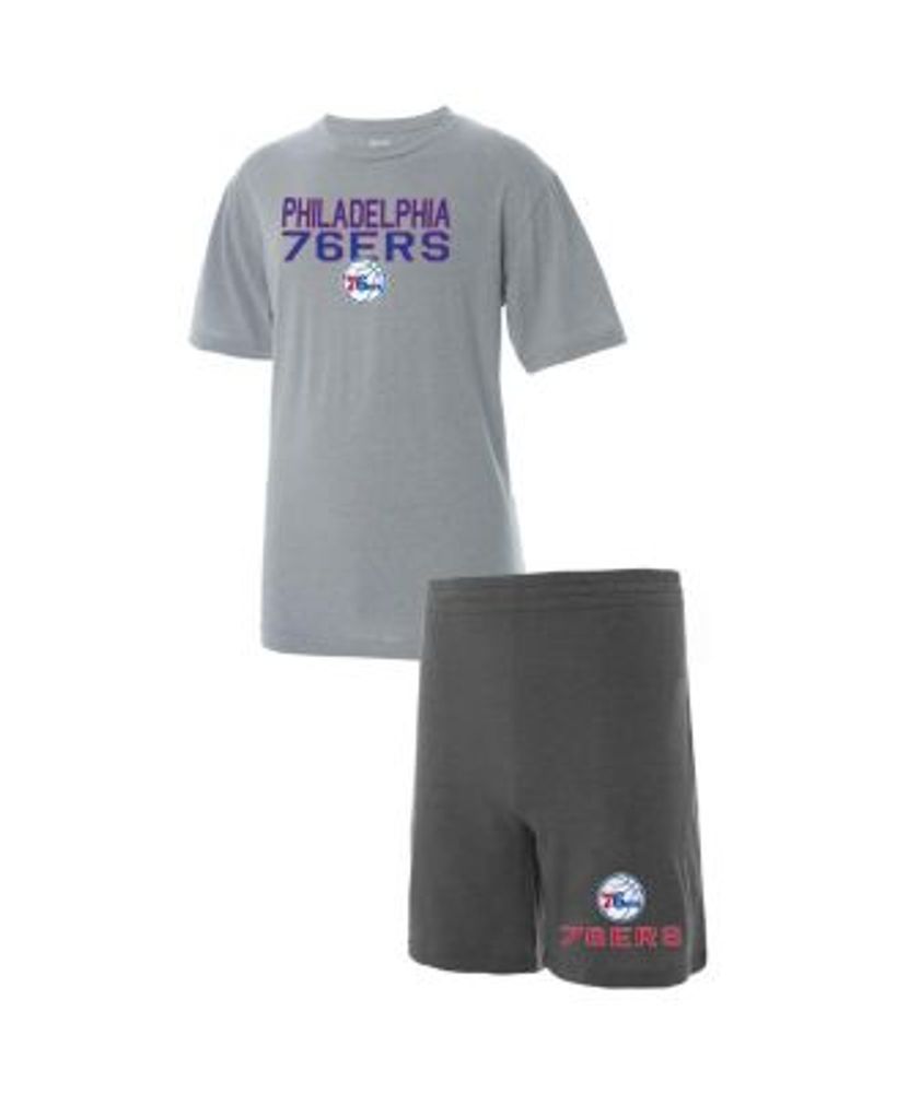 76ers grey shorts