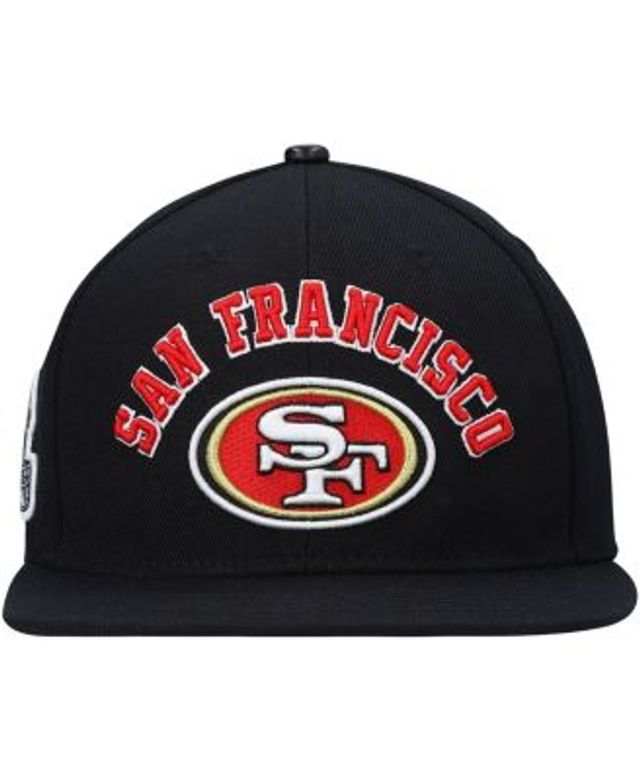 San Francisco 49ers Pro Standard Stacked Snapback Hat - Black