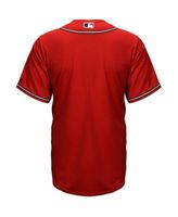 Toddler Los Angeles Angels Majestic Red Alternate Cool Base Jersey