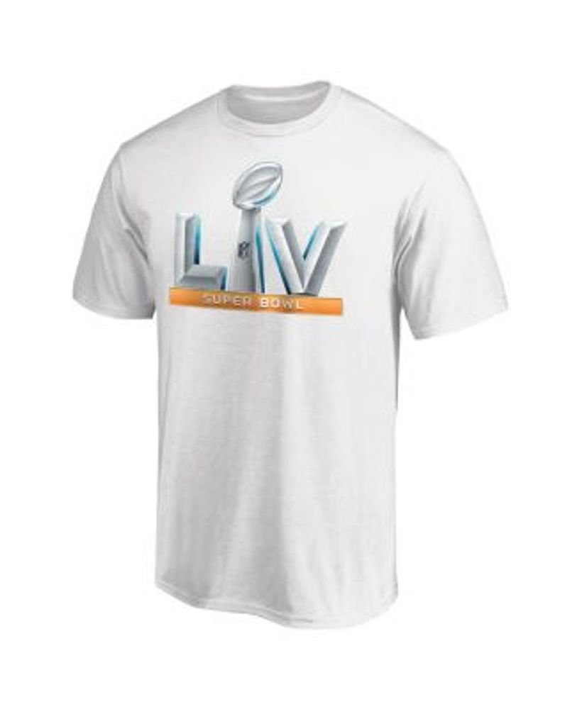 Fanatics Branded Super Bowl LV Logo Upper T-Shirt - Heathered Gray