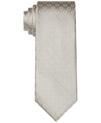 Men's Slim Floral Medallion Tie 
