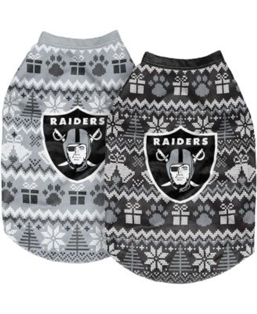 raiders dog sweater