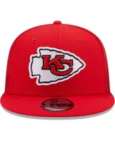 Men's New Era Black Kansas City Chiefs Shade Trucker 9FIFTY Snapback Hat