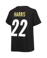 Nike Men's Pittsburgh Steelers Najee Harris Name & Number T-Shirt